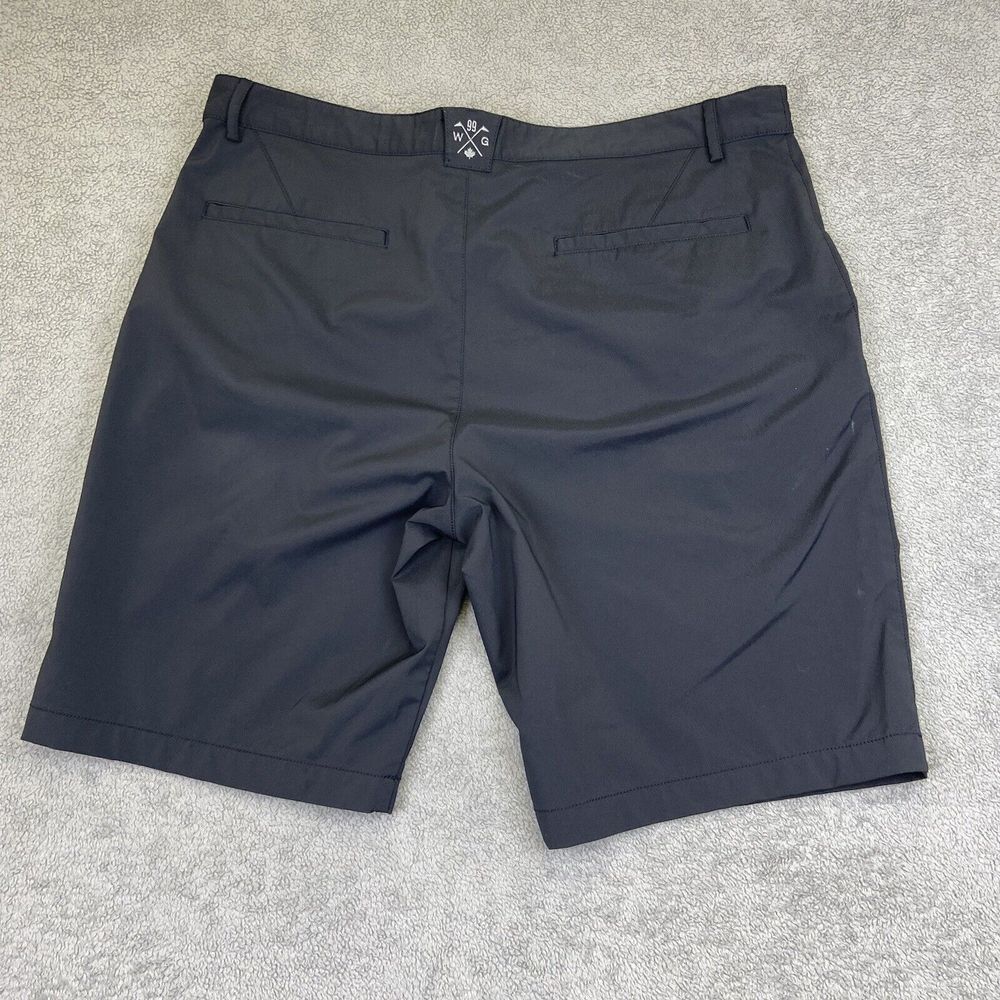 Wayne Gretzky Collection No. 99 Men's 40 Golf Shorts Black 11"‎